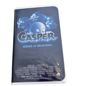 Casper VHS 1995 Universal Pictures Christina Ricci Bill Pullman‎ Clamshell Case